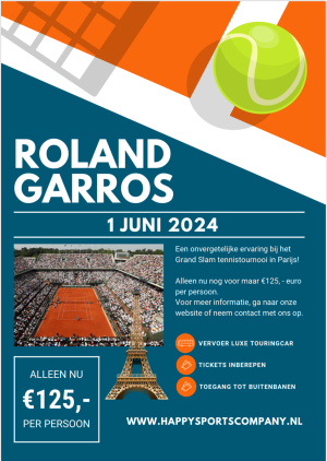 Roland Garros dagtrip